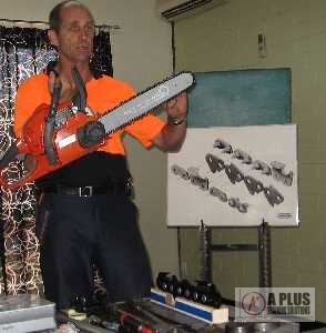 Sharpening Saw Chain